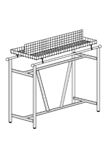 TOPPER FOR DOUBLE BAR RACKS