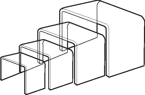 #228-1208 - Shoe Displays & Risers