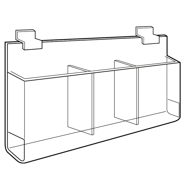 #AC-2444 - Slatwall Accessories & Acrylic Accessories