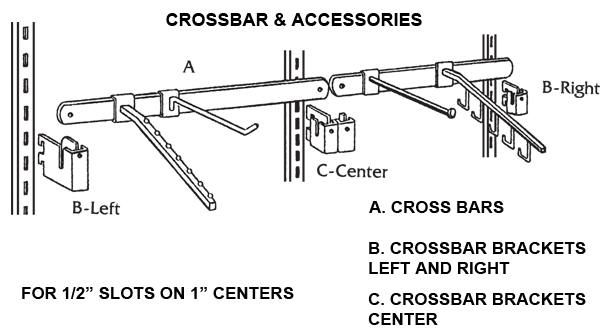 #3700-24 - Crossbar & Accessories