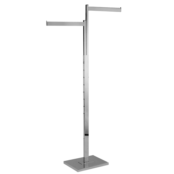 #R85-1 - GARMENT RACKS (2 ARM RACKS - SINGLE UPRIGHT)