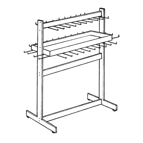#RB56 - Belt, Tie & Sock Racks