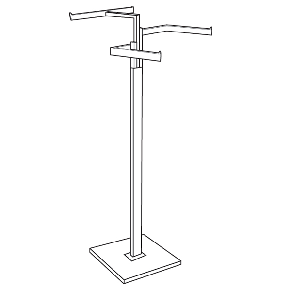 #RK3C - Garment Racks (Deluxe 3 Arm Racks)