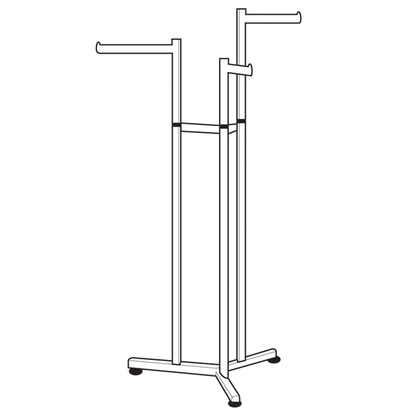 #TR84C - Garment Racks (3 Arm Racks)