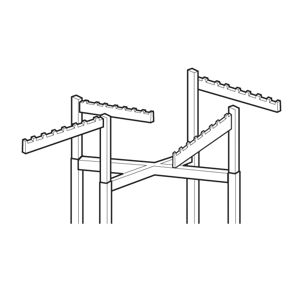 #X4SQ-84S - Garment Racks