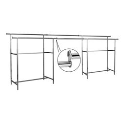 #AOH - Garment Racks (Adjustable Double Bar Racks)
