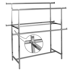 #CLH - Garment Racks (Adjustable Double Bar Racks)