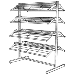 #SSJ-128R - Shoe Racks