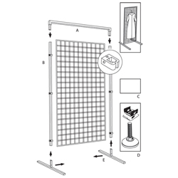 #EC7 - Metal Accessories & Hangrail Accessories