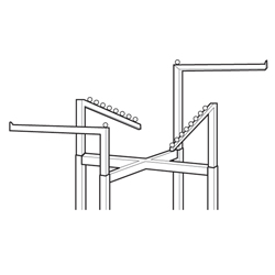 #X4SQ-74X - Garment Racks